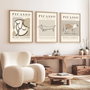 Wallity Huhu253 - Set de 3 Cuadros Decorativos 50 x 70 cm